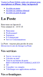 Mobile Screenshot of banquepostale.fr